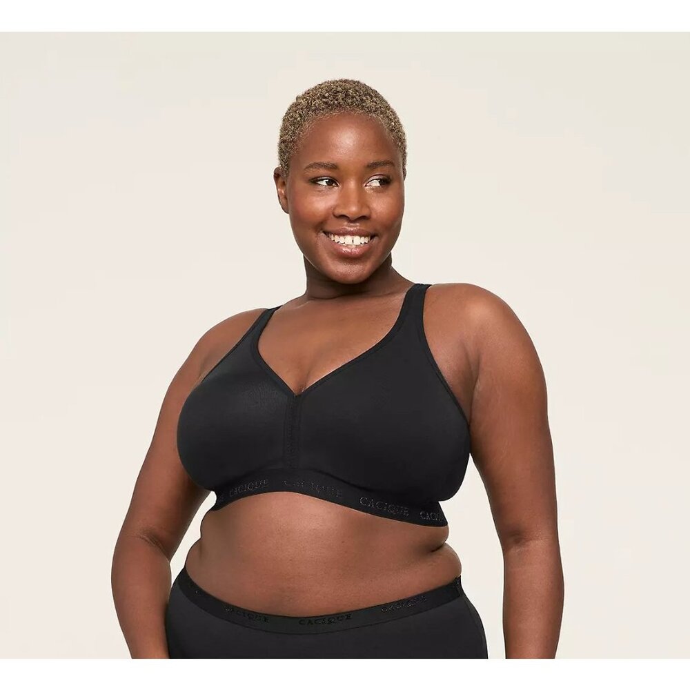 Lane Bryant Cacique Cotton Unlined No Wire Bra 48DDD